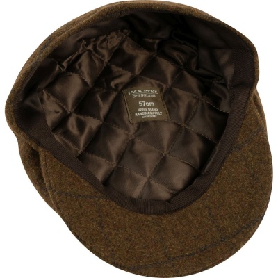 Șapcă Jack Pyke Newsboy din Tweed – Maro - Img 4