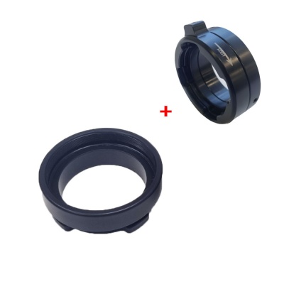 Set inel convertor Rusan MAR-M52 + MCR-M52 tip baionet – pentru filet clip-on M52×0,75
