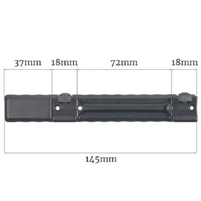 Sina picatinny Recknagel pentru semiautomate 11mm - Img 2