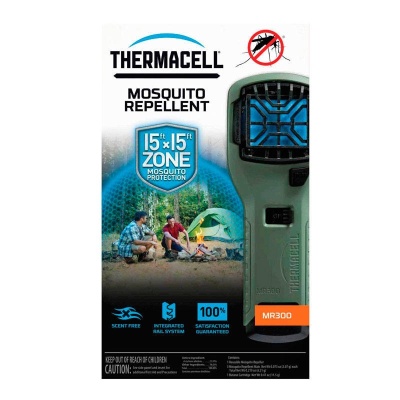 DISPOZITIV PORTABIL ANTIȚÂNȚARI THERMACELL MR300, VERDE OLIV - Img 3