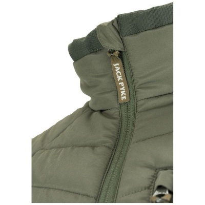 Jachetă matlasată fleece Jack Pyke Hybrid, verde - Img 3
