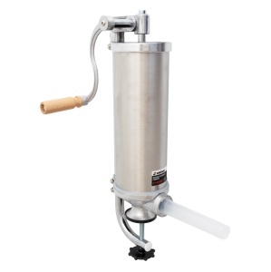 Aparat de facut carnati vertical 3kg INOX, Elefant KY-2005C - Img 1