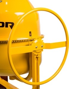 Betonieră 165L cu motor acoperit ROTOR RB165 900 W, 29.5 rpm - Img 7