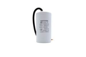 CBB60 Condensator cu fire 60µF 45x95 mm 450V ROTOR