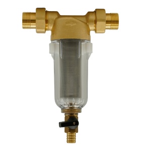 F-PF-B01 Filtru apă cu purjare din alamă cu sită inox FLOW - Img 4