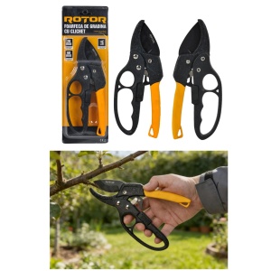 Foarfecă de grădină cu mecanism cu clichet ROTOR - Img 7