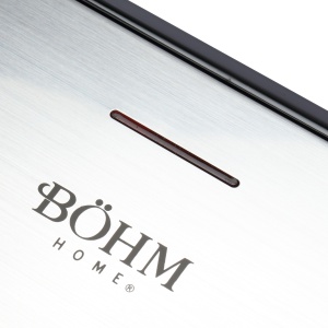 Gratar electric BÖHM HOME BEGM100S, 1000 W, placi reversibile grill / plane, deschidere 180° - Img 11