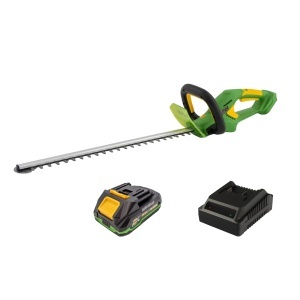 Masina de tuns gard viu cu acumulator PARTNERPRO PP-BHT2052, 20V, lama 61 cm, acumulator 2Ah si incarcator incluse