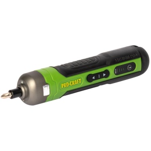 Surubelnita electrica cu acumulator PROCRAFT KS510, 3,6 V / 1,5 Ah, 5 Nm, USB Type-C, 28 biti si cutie de transport - Img 5