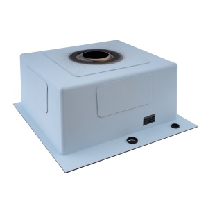 Chiuvetă de bucătărie din inox alimentar SUS304 BH5050B BÖHM Nano Black 500X500X215 mm - Img 3