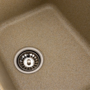 Chiuveta de bucatarie Elefant Premium Equatoria, Nisip bej , 785x490 mm - Img 7