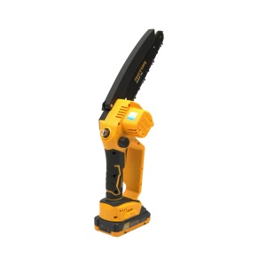 Fierastrau cu lant si acumulator ROTOR RMC21-8, 21V / 2Ah, Brushless , Ungere lanț , - Img 5