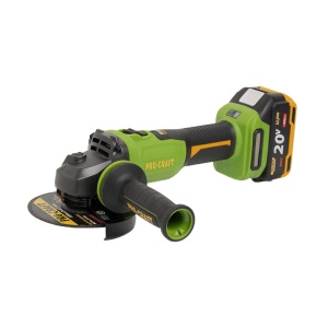 Flex polizor unghiular pe acumulator PROCRAFT PWA220, 1 × acumulator 20V / 4Ah, Brushless, 10000 rot/min