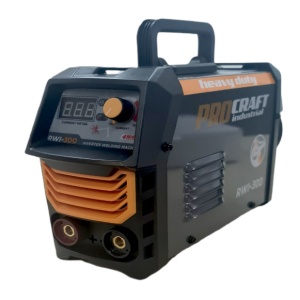 Invertor MMA Procraft RWI 300, Profesional, Heavy Duty, Racire fortata, electrozi 4 mm