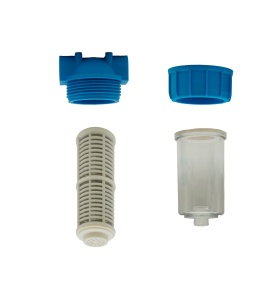 F-PF-P01 Filtru apă cu purjare din plastic cu sită inox FLOW - Img 4