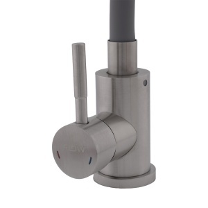 FB-011 Ref Grey – Baterie bucătărie SUS 304 cu pipă flexibilă gri VITAL FLOW - Img 3