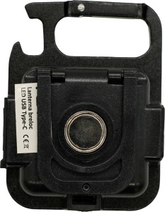 Lanternă LED tip breloc cu magnet și desfăcător FLOW FB-2126 - Img 2