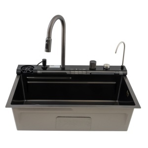 MH7546-SET-07 Chiuveta multifunctionala din inox nano black MIXXUS seria Decor - Img 5