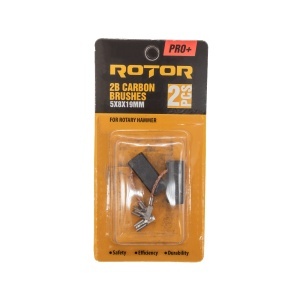 Perii de carbune ROTOR 2B pentru rotopercutor, 5 x 8 x 19 mm, set 2 bucati - Img 3