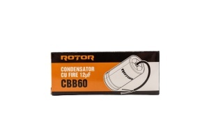 CBB60 Condensator cu fire 12µF 35x62 mm 450V ROTOR - Img 3