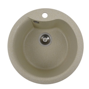 Chiuveta de bucătărie Elefant Premium Turas 480 , Nisip bej 482 mm