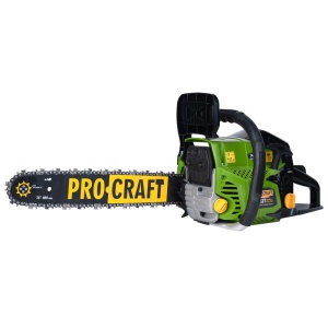 Drujba pe benzina PROCRAFT GS-62T, 1900 W, 49,3 cm³, lama 40 cm, lant 64 pinteni - Img 8