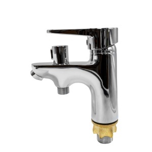 FL 069-401ZC, Baterie lavoar cu cap bideu, zinc, crom, FLOW - Img 2