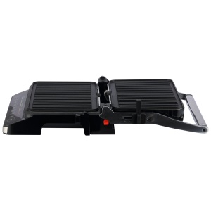 Gratar electric BÖHM HOME BEGM160DS, 1600 W, placi detasabile antiaderente, afisaj digital, control tactil - Img 2