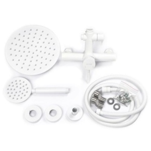MIXXUS SUS-003-J WHITE baterie baie cu coloana de dus din otel inoxidabil - Img 1
