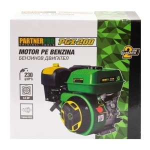 Motor benzină PGX200 (arbore 19 mm) PARTNERPRO, 6.5 CP, 4T - Img 9