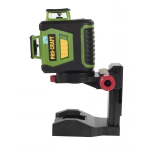 Nivela Laser Procraft LE-3G, de perete, 360 grade, 12 linii verzi Suport cutie pastrare - Img 1