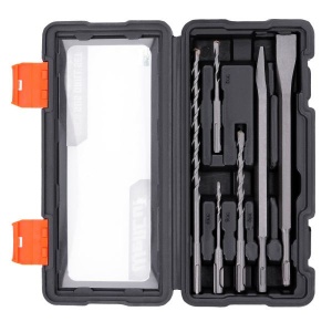 Set dalta burghie spit SDS pentru rotopercutor WELLCUT WC-SDS6, 6 piese - Img 5