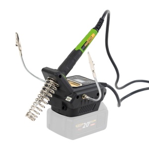 Statie de lipit cu acumulator PROCRAFT CS60, 20 V, 60 W, temperatura reglabila 100 - 500°C - Img 1