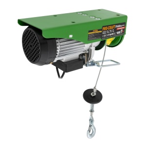 Troliu electric palan PROCRAFT TP600, 1200 W, capacitate ridicare 300 / 600 kg, inaltime 20 m - Img 2
