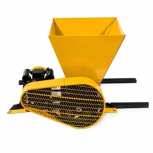 Zdrobitor electric pentru struguri ROTOR HGP-60, 750 W, 550 kg/h, cuva metal 28 L, tambur din poliamida - Img 2