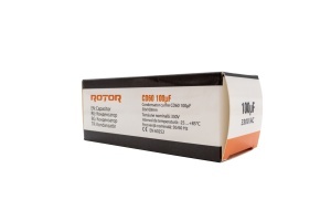 CD60 Condensator cu fire 100µF 50x100 mm 330V ROTOR - Img 3