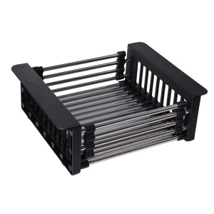 FSE-26B Scurgător extensibil negru 26–41.5 x 21.5 x 9 cm, FLOW