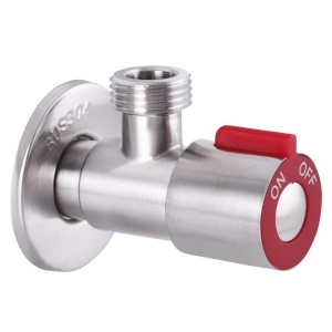 MIXXUS VAL-02 robinet pentru conectarea instalatiilor sanitare 1/2x1/2 din otel inoxidabil - Img 1
