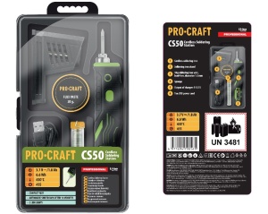 Pistol de lipit universal cu acumulator PROCRAFT CS50 - Img 10
