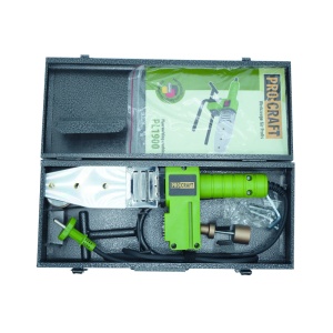 Plita pentru sudat tevi PPR PROCRAFT PL1900, 220-240 V, 800 W, 300°C, 4 seturi bacuri 16-32 mm - Img 6