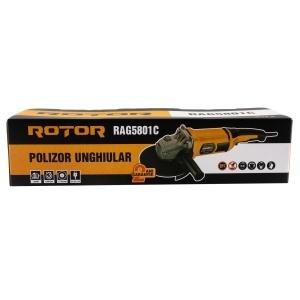 Polizor unghiular ROTOR RAG5801C 2050 W, 230 mm, Cu perii - Img 5