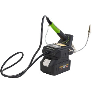 Statie de lipit cu acumulator PROCRAFT CS60, 20 V, 60 W, temperatura reglabila 100 - 500°C - Img 5