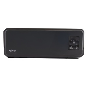 Aeroterma de perete cu display si telecomanda BÖHM BH2000BL, 20–25 m², 1000W-2000W