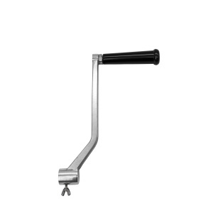 Aparat mecanic de facut carnati ROTOR RML-S5, vertical, 5 L, inox alimentar, cuva basculanta, 6 palnii, actionare prin manivela - Img 3