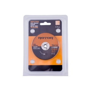 Disc abraziv pentru metal+inox 75*1,6*10 mm, ROTOR - Pachet 5 bucati - Img 4