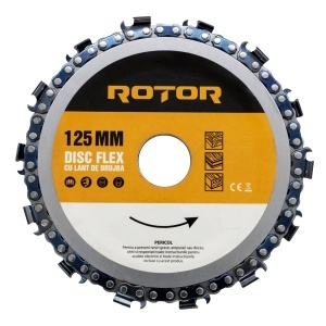 Disc flex cu lanț de drujbă 125 mm ROTOR - Img 2