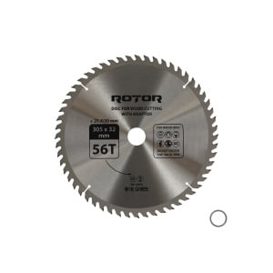 Disc taiat lemn ROTOR 305*32/30/25,4 cu adaptor 56T
