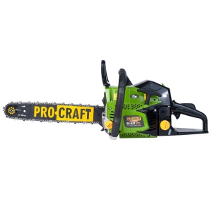 Drujba pe benzina PROCRAFT GS-62T, 1900 W, 49,3 cm³, lama 40 cm, lant 64 pinteni - Img 2