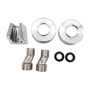 FL BC-203ZC, Baterie cada cu para de dus, zinc, crom, FLOW - Img 4