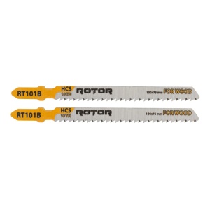 Panza fierastrau pendular pentru lemn, 100x75 mm Set 2 buc ROTOR RT101B